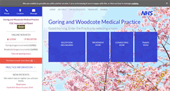 Desktop Screenshot of goringwoodcotemedicalpractice.nhs.uk